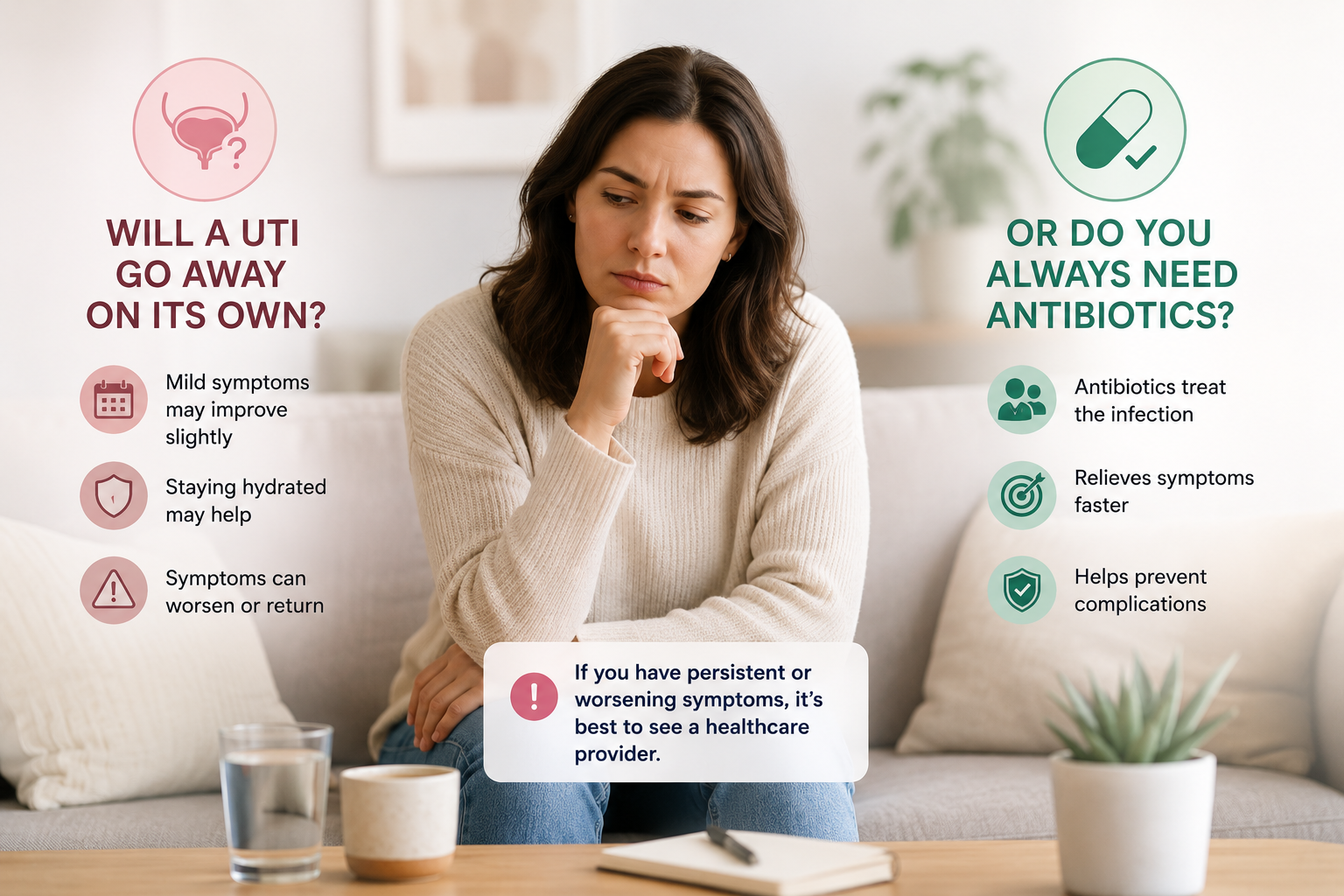 Will a UTI Go Away on Its Own—or Do You Always Need Antibiotics?