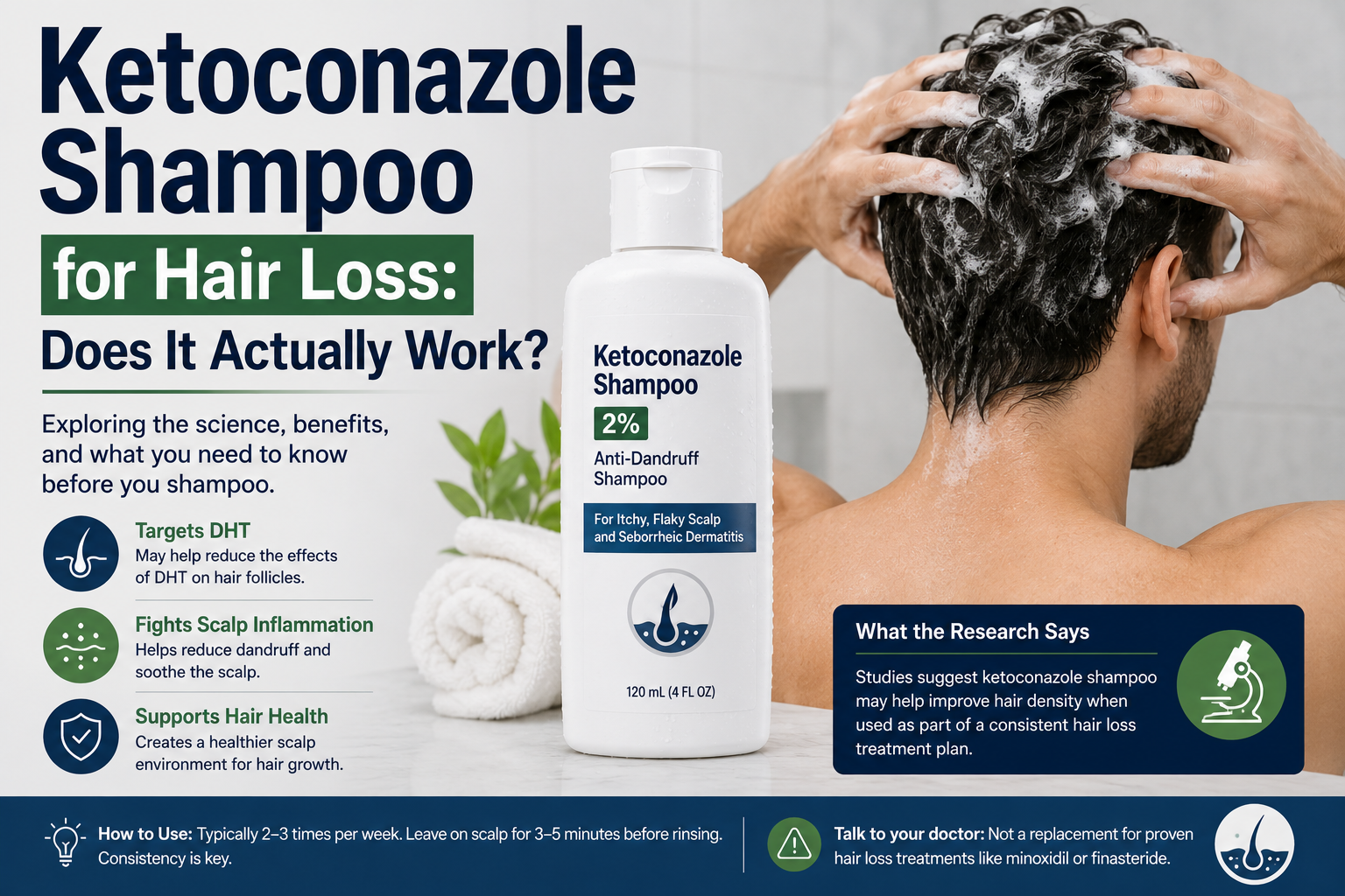 Ketoconazole Shampoo for Hair Loss: Does It Actually Work?