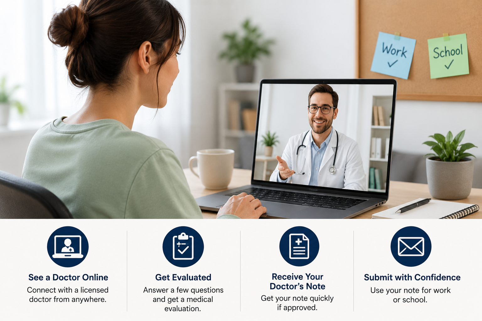How to Get a Doctor’s Note Online for Work or School