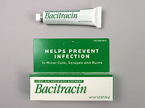 Bacitracin Tube Of Ointment — prescription drug image
