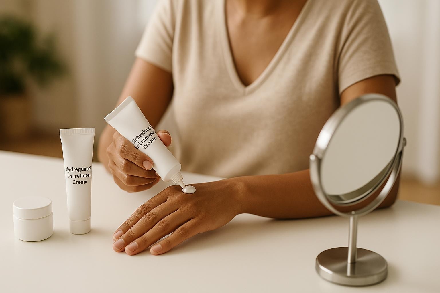 Hydroquinone and Tretinoin Cream: How Combination Fade Creams Work