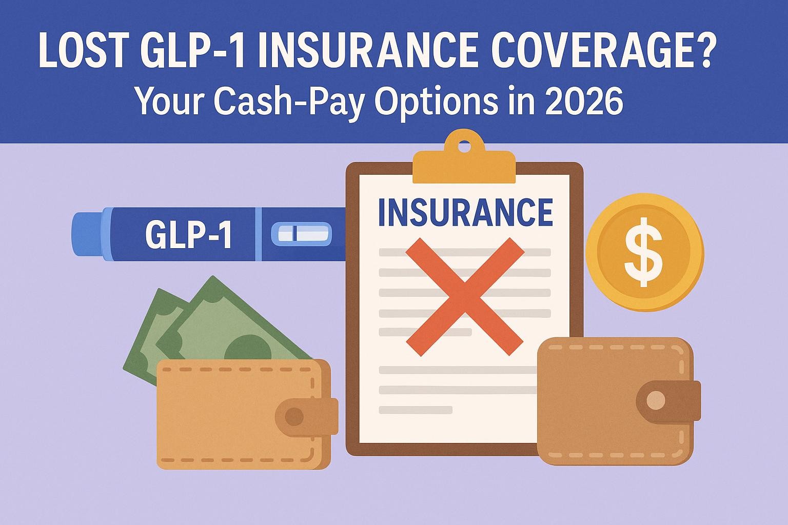 Lost GLP-1 Insurance Coverage? Your Cash-Pay Options in 2026