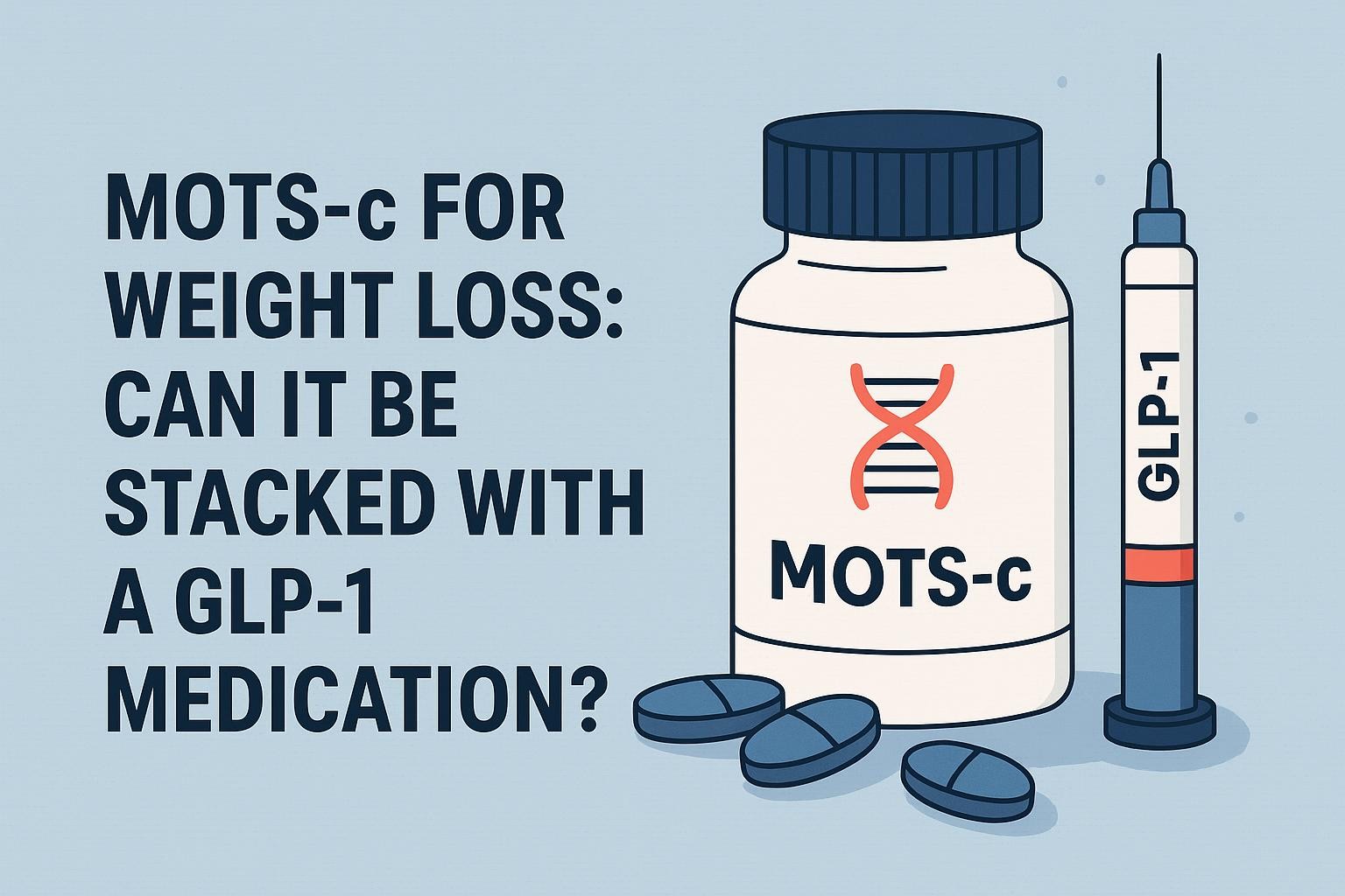 MOTS-c for Weight Loss: Can It Be Stacked With a GLP-1 Medication?