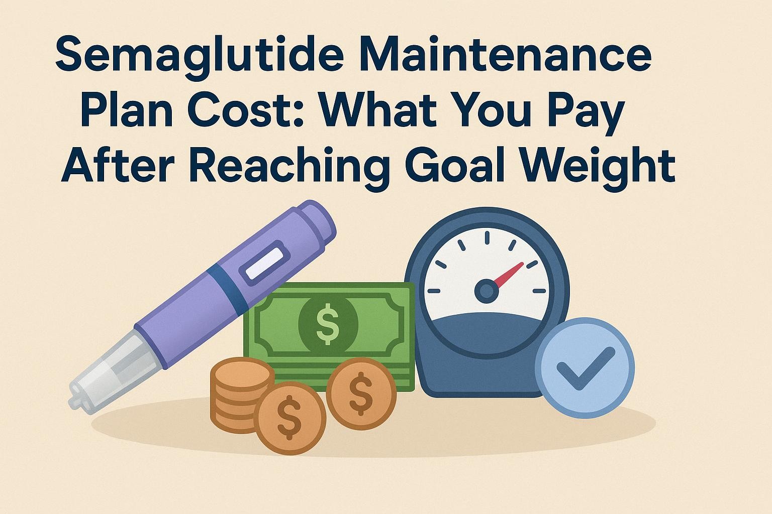 Semaglutide Maintenance Plan Cost: What You Pay After Reaching Goal Weight