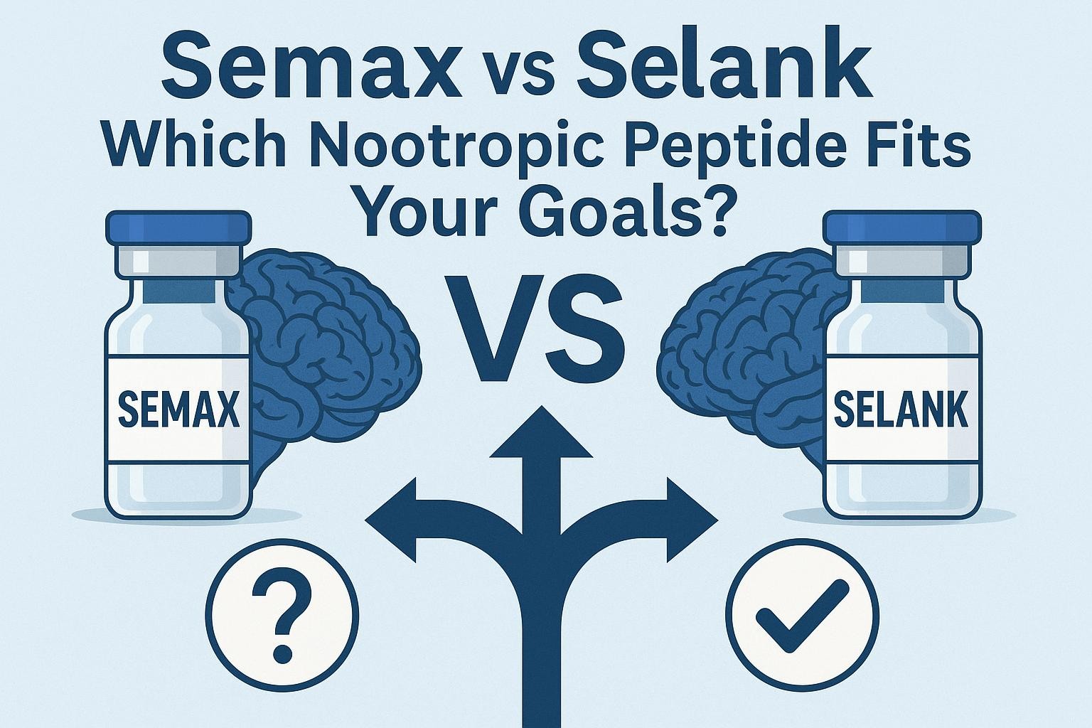 Semax vs Selank: Which Nootropic Peptide Fits Your Goals?