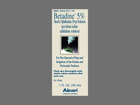 Betadine Ophthalmic Prep