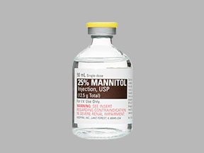 Mannitol Vial — prescription drug image