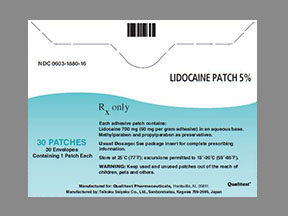Lidocaine Box — prescription drug image