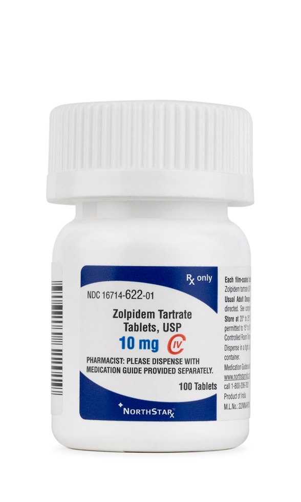 Ambien Tablet — prescription drug image