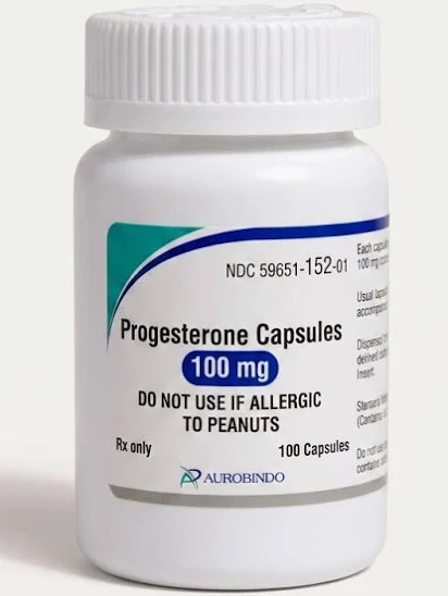 Progesterone Wettable Bottle — prescription drug image