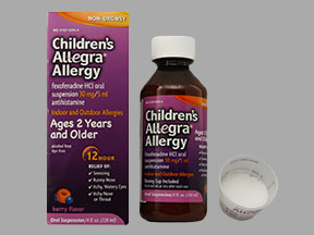 Allegra Allergy Childrens