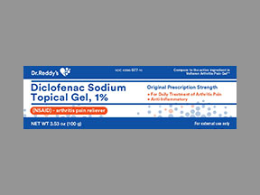 Diclofenac Sodium Tube Of Gel — prescription drug image