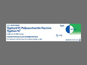 Typhim Vi Syringe — prescription drug image