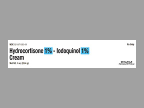 Hydrocortisone-Iodoquinol Tube — prescription drug image
