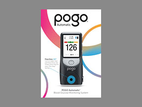 Pogo Automatic Blood Glucose Box — prescription drug image
