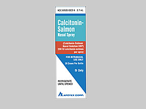 Calcitonin (Salmon) Bottle — prescription drug image