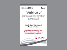 Veklury Solution Reconstituted — prescription drug image