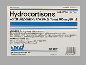 Hydrocortisone Bottle — prescription drug image