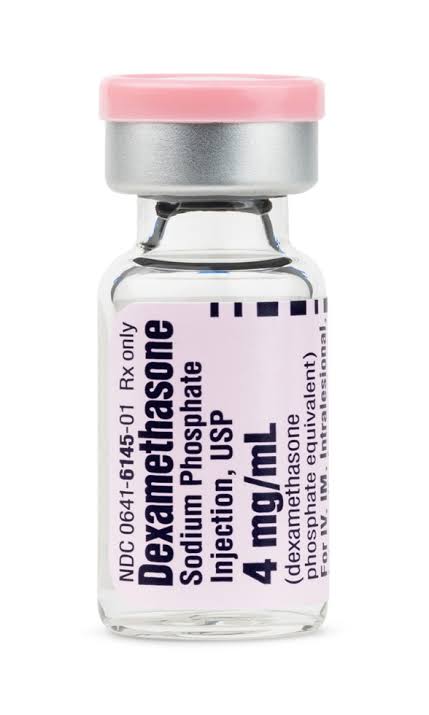 Dexamethasone Base Bottle — prescription drug image
