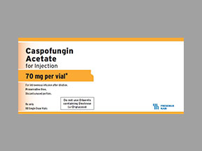 Caspofungin Acetate Solution Reconstituted — prescription drug image