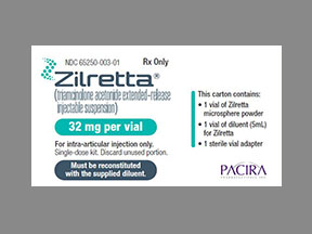Zilretta Suspension Reconstituted Er — prescription drug image