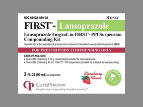 First-Lansoprazole