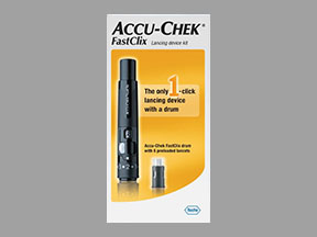Accu-Chek Fastclix Lancet Box — prescription drug image