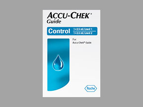 Accu-Chek Guide Control Bottle — prescription drug image
