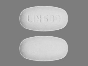 Linezolid Tablet — prescription drug image