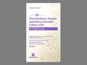 Norethindrone-Eth Estradiol Disp Pack — prescription drug image