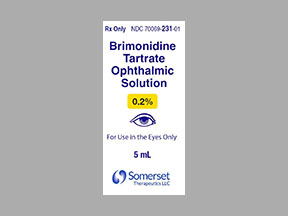 Brimonidine Tartrate