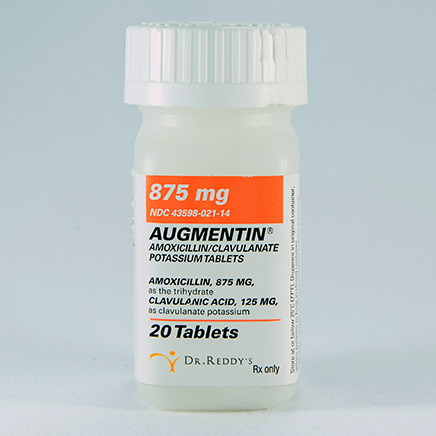 Augmentin Suspension — prescription drug image