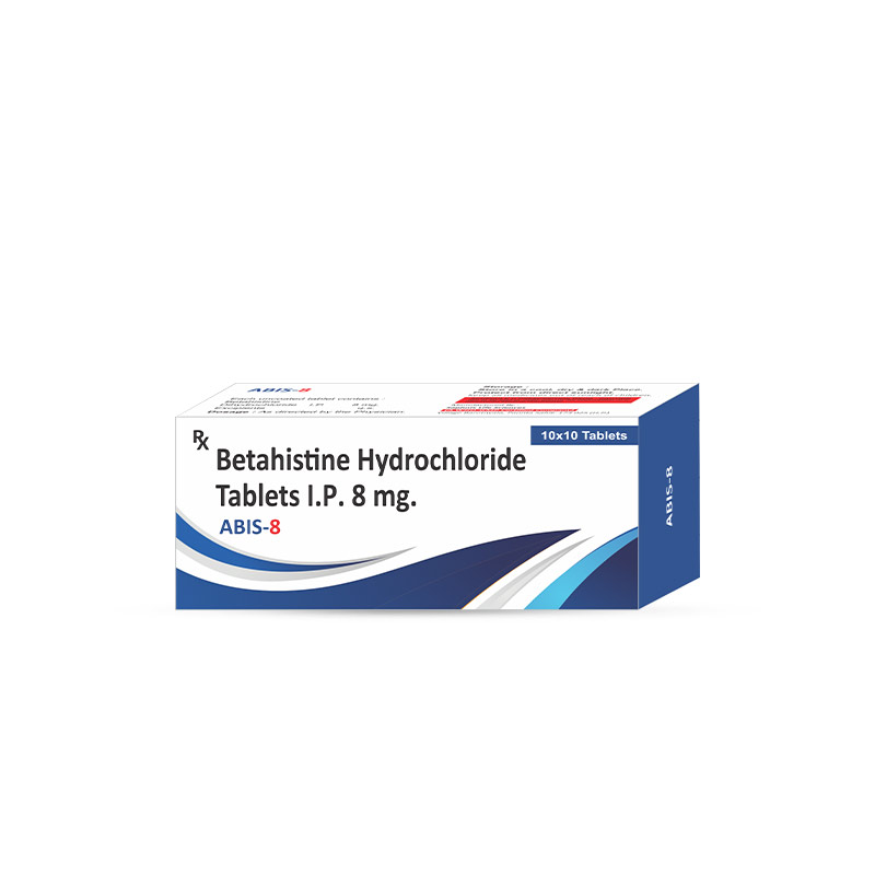 Betahistine Dihydrochloride Bottle — prescription drug image