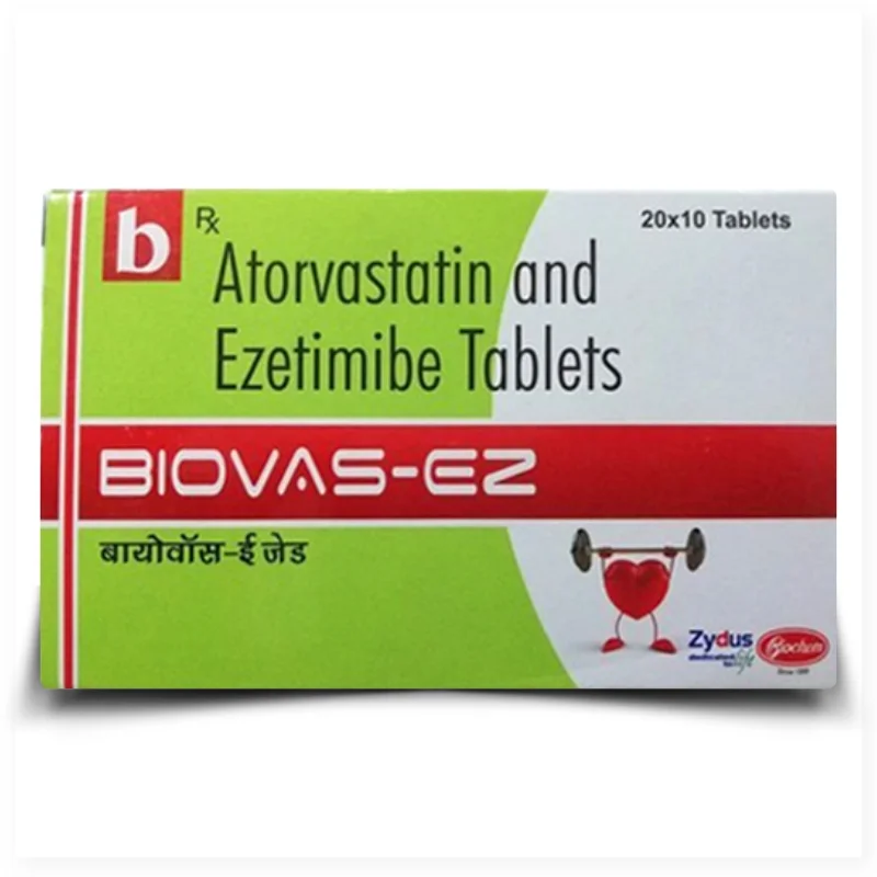 Ezetimibe-Atorvastatin Tablet — prescription drug image