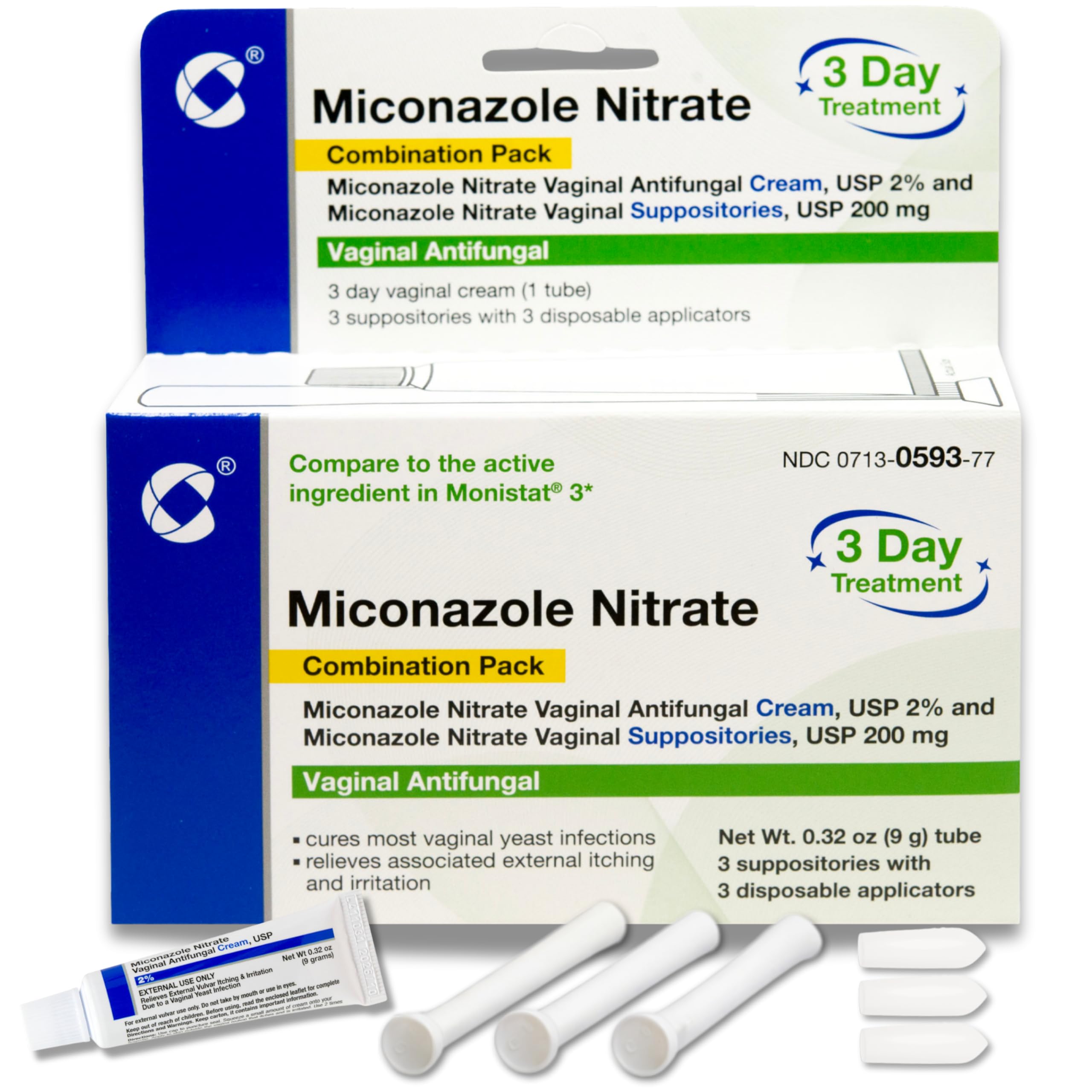 Miconazole Nitrate Bottle — prescription drug image
