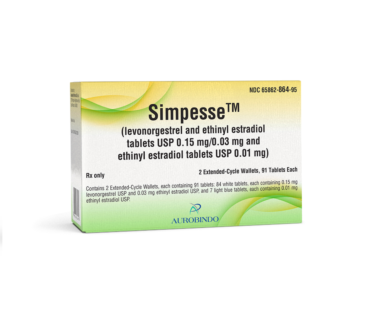 Levonorgest-Eth Estrad 91-Day Disp Pack — prescription drug image