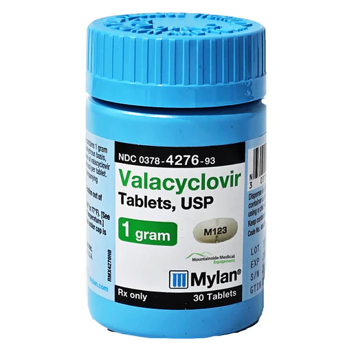 Valacyclovir Hcl Tablet — prescription drug image