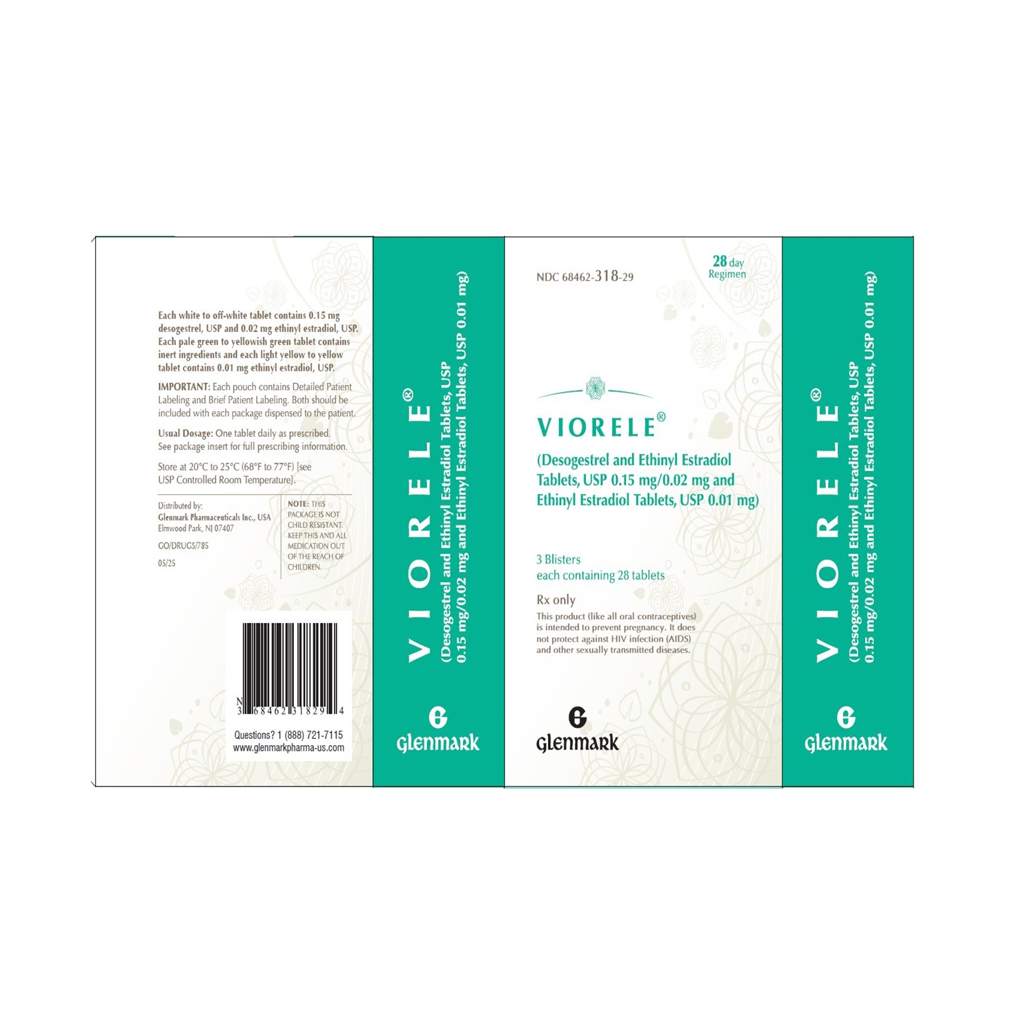 Desogestrel-Ethinyl Estradiol Disp Pack — prescription drug image
